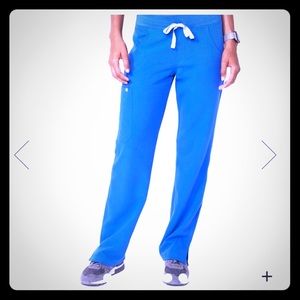 Figs Kade Royal Blue Small/Tall Scrub Pants